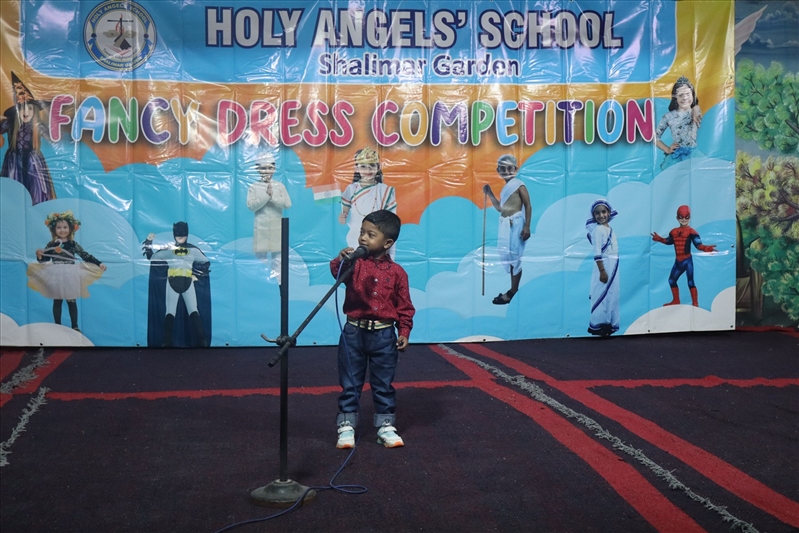 FANCY DRESS COMPETITION 2026{CLASSES NURSERY,LKG,UKG,CLASS-1}