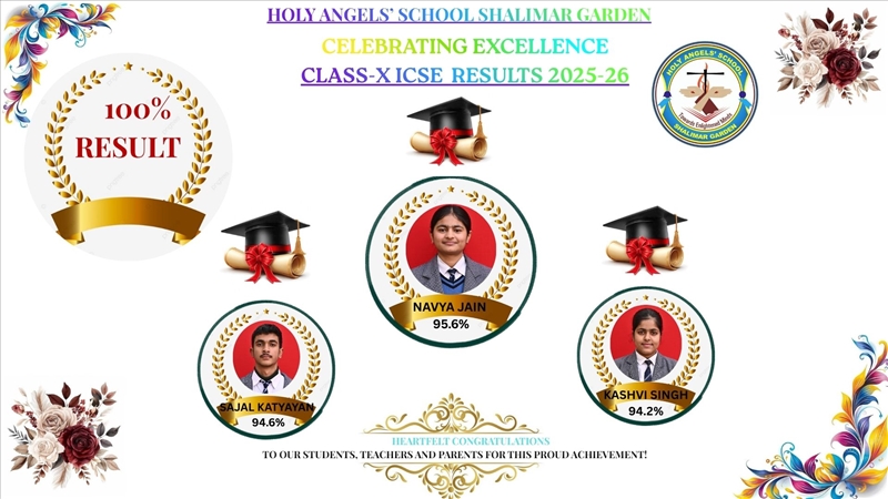 ICSE CLASS X-RESULT 2025-2026